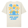 T-shirt Sea, Sled & Sun - Edition Hyrox challenge