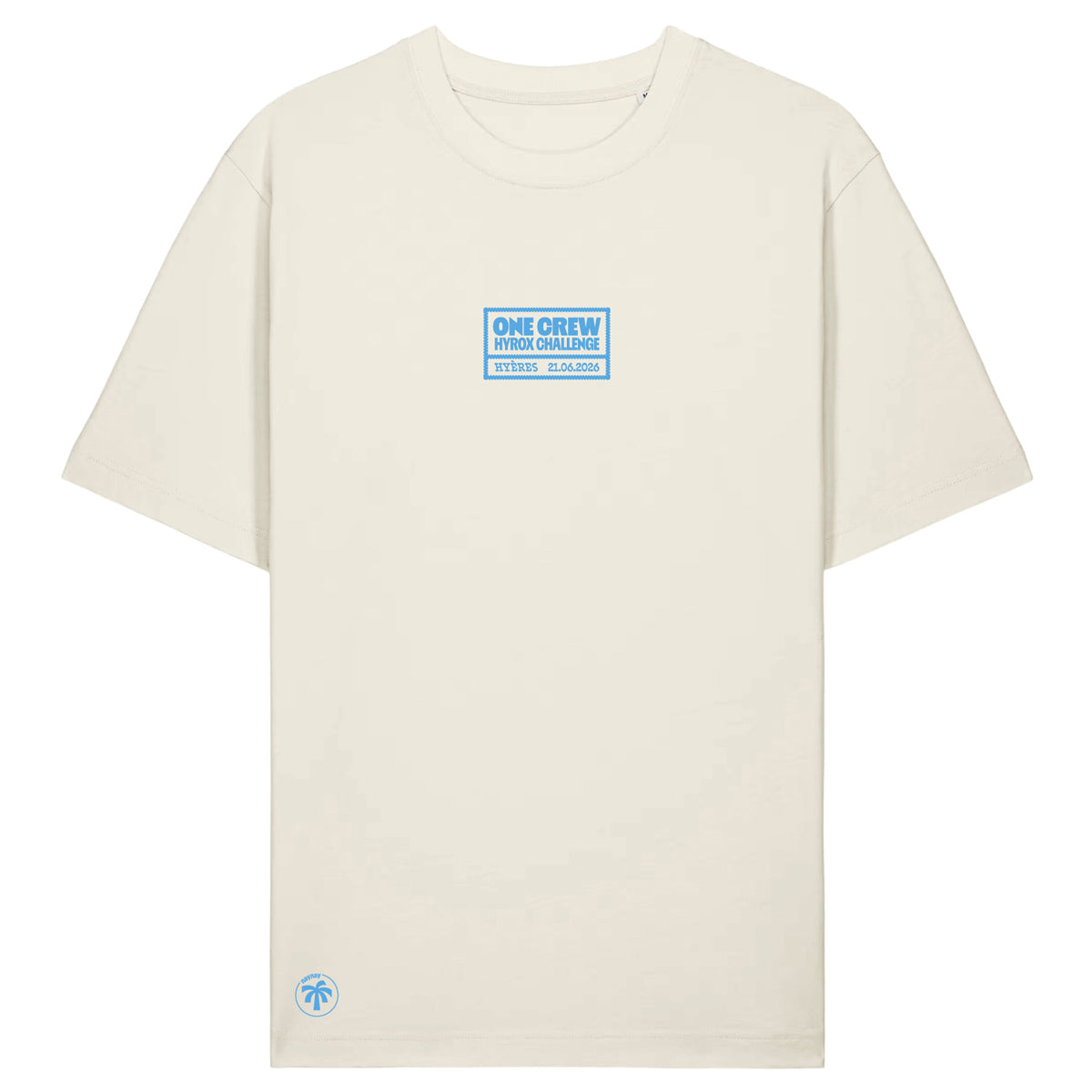 T-shirt Sea, Sled & Sun - Edition Hyrox challenge